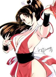 mai shiranui from fatal fury by komugi123
