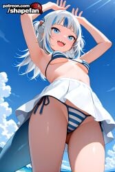 gawr gura from hololive by shapefan