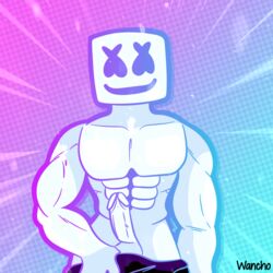 1boy abs anthro big_penis dick gay gay_sex huge_cock male male_focus male_only male_pov marshmello mask muscle muscles muscular muscular_anthro muscular_arms muscular_male penis smile solo solo_focus solo_male source_request tagme wancho white_body white_skin yaoi