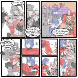 alien alien_humanoid anal anal_sex asking_for_consent autobots blaster_(transformers) blush blush_lines boob_squish bumblebee_(transformers) comic comic_page consent consenting_female decepticon elita_one grabbing grabbing_breasts grabbing_face grabbing_from_behind grabbing_partner grabbing_tits group_sex ironhide kissing kissing_while_fingering megatron multiple_boys multiple_males nuefass offering_orgy optimus_prime orgy pulling_partner_in robot robot_alien robot_humanoid shockwave_(transformers) simple_background simple_coloring smiling smiling_at_partner soundwave squeezing_breast starscream suggesting_orgy three_way threesome transformers transformers_g1