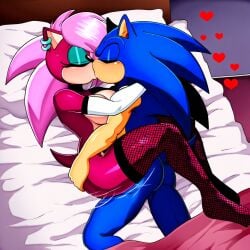 ai_generated ass blue_body breasts couple female incest magenta_fur male male/female pink_hair sonia_the_hedgehog sonic_(series) sonic_the_hedgehog sonic_the_hedgehog_(series) sonic_underground straight veiny_penis