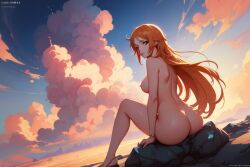 ai_generated ass beach nami_(one_piece) tagme