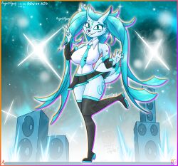 hatsune miku from fortnite by agonywelds