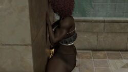 1futa 1girls 3d african_female animated big big_breasts big_penis dom female female_only futa_on_female futanari honey_select_2 micro_on_macro size_difference small smaller_female sound sub tagme video