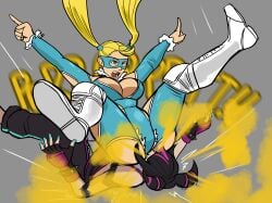 artist_request fart fart_fetish farting_in_face juri_han rainbow_mika street_fighter