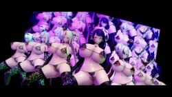 15girls angry_face animated areola_slip areolae arlecchino_(genshin_impact) ass_tattoo big_ass big_breasts bikini bimbo_body bouncing_breasts brainwashing chiori_(genshin_impact) churled clorinde_(genshin_impact) cow_print dancing eula_(genshin_impact) ganyu_(genshin_impact) genshin_impact hilichurl_mark hilichurl_tattoo huge_ass huge_breasts iwara jean_gunnhildr koikatsu kujou_sara leopard_print lisa_(genshin_impact) longer_than_2_minutes multiple_girls music ningguang_(genshin_impact) pink_eyes raiden_shogun rosaria_(genshin_impact) shaking shaking_ass shaking_breasts shaking_butt shenhe_(genshin_impact) signora_(genshin_impact) sound sound_warning south_peak swinging_breasts tagme tattoo tattoos thick_ass video yae_miko yelan_(genshin_impact)