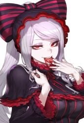 ai_generated big_breasts blood nsfw overlord_(maruyama) shalltear_bloodfallen