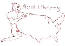 anthro canid canine canis country english_text furaffinity iran iranian jackal jackalman low_res male mammal map mohabbatein penetration persian_(culture) profanity solo text thundercats united_states_of_america