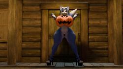 big_breasts breasts cleavage female furry huge_breasts krystal krystal_(dogzeela) notsafeforgek tagme thick_thighs wide_hips