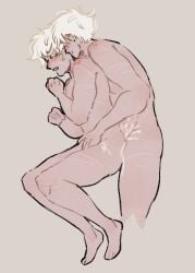 2boys anal anal_sex blonde_hair blonde_hair blonde_hair blonde_hair blonde_hair_male blush cum cum_in_pussy cum_in_pussy cum_inside dave_strider gay homestuck male male_focus male_only nude nude_male nudity penetration selfcest sex short_hair short_hair_male sideburns twink viktor yaoi