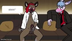 2020 2boys aggressive_retsuko animated anthro balls ballsack black_nose blue_hair blush bottomless button_down_shirt cartoony casual circumcised climax clothed clothed_male_nude_male clothing couch cum_on_body cum_on_hand cum_on_self cum_on_upper_body cumming cumming_from_masturbation donkey drunk ejaculation english_text erection eyebrows fangs fantasizing finished foreskin freckles frenulumless_foreskin fully_clothed fully_retracted_foreskin furry furry_only gay haida half-closed_eyes half-dressed half_naked half_nude horntfrog horny humanoid_penis hyaenid hyaenid_humanoid iced_cubes imagining intact legs_apart looking_at_partner looking_pleasured male male/male male_moaning male_only male_with_male masturbation moaning moaning_in_pleasure moaning_name motion_blur motion_lines naughty_face naughty_smile nervous no_sound open_mouth open_shirt partially_retracted_foreskin penis penis_grab penis_hold penis_out pillow pillows pleasure_face pleasured sanrio scrotum shirt_collar skinny_male smooth_penis sofa speech_bubble spread_legs stroking stroking_penis suggestive suggestive_look suit sweatdrop tadano_(aggretsuko) tagme testicles thighs thinking_of_someone_else tie tie_around_head uncut video voyeur voyeurism watching watching_masturbation watermark yaoi