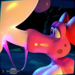 1boy 1girls 3d 3d_animation animated anthro big_penis birdo birdo_(character) boo_(mario) breasts breedbowl dinosaur duo ectoplasm exposed_breasts fellatio female female/male genitals ghost halloween holidays looking_at_another looking_at_partner looking_at_viewer male male/female mario_(series) nintendo oral penile penis prehistoric_species reptile scalie sex sloppy_blowjob sound sound_warning spirit tagme video