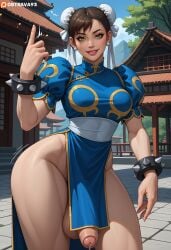 1futa 1futanari ai_generated balls big_balls big_breasts big_cock big_penis big_testicles big_thighs big_tits breasts breasts_out chun-li chun-li_(cosplay) cock dickgirl futa futa_only futanari gigantic_balls gigantic_breasts gigantic_cock gigantic_penis gigantic_testicles hips huge_balls huge_breasts huge_cock huge_penis huge_testicles huge_thighs huge_tits large_balls large_breasts large_cock large_penis large_testicles large_thighs large_tits nipples ostrava93 penis precum precum_bubble precum_drip precum_on_penis precum_string precum_trail puffy_nipples stable_diffusion street_fighter testicle testicles thighs tits tits_out veiny veiny_penis venus_body wide_hips wide_thighs