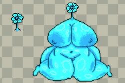 1girls alternate_version_available anthro anthro_female anthro_only anthrofied armless ass ass_bigger_than_head belly belly_button big_areola big_ass big_belly big_boobs big_breasts big_butt big_thighs blue_body blue_fur butt butt_bigger_than_head curvaceous curvaceous_female curvaceous_figure curvy curvy_body curvy_female curvy_figure curvy_hips cyan_body cyan_fur feet female female_anthro female_focus female_only flower flower_creature humanoid hyper hyper_ass hyper_breasts hyper_butt hyper_thighs legs_together llama_maniac monster monster_girl npc oil oiled oiled_ass oiled_body oiled_breasts oiled_skin oiled_up oily oily_ass oily_body oily_breasts oily_skin paws pixel pixel_(artwork) pixel_art pixelated plant plant_girl plant_humanoid plantie plantigrade shiny_ass shiny_body shiny_breasts shiny_butt shiny_skin shiny_thighs side_view sitting sitting_on_floor sprite sprite_art sprite_edit undertale undertale_(series)