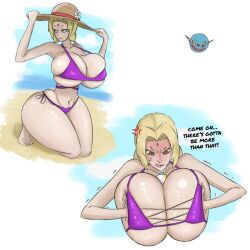 tsunade from naruto by squirlsquirtle