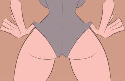 1girls 2024 5_fingers animated backboob big_ass big_breasts bouncing_ass character_request clothed female female_only original original_character patty_(pepperonpatty) pepperonpatty revealing_clothes sideass tagme underass