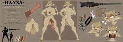 abs absurd_res alpine_goat ammo_belt angry animal_genitalia anthro anus areola backsack balls biceps big_balls big_breasts big_penis blush bovid bra breasts brown_areola brown_nipples bulge caprine chart closed_eyes clothing cross-popping_vein domestic_goat electronics equine_genitalia erection expression_sheet eyelashes flaccid fluffy fluffy_ears fluffy_tail food fur genitals goat gun gynomorph gyuunori hair hands_on_hips hands_on_own_hips hanna_(wendigoinabox) headphones height_chart hi_res hooves horn huge_balls huge_cock hyper hyper_genitalia hyper_penis intersex mammal medial_ring model_sheet mre muscular muscular_anthro muscular_gynomorph muscular_intersex muscular_thighs nipples nude nude_anthro nude_gynomorph open_mouth penis plushie pouch_(clothing) pupils ranged_weapon rifle short_hair short_horn simple_background size_difference small_horn smile solo sparkles square_pupils tail tall tan_body tan_fur tan_hair teeth tin_can tongue underwear vein veiny_penis vulva weapon yellow_eyes