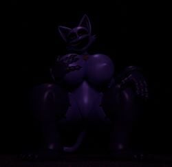 big_breasts catnap catnap_(nightbotgrey) catnap_(poppy_playtime) critters_(poppy_playtime) furry_only night no_humans poppy_playtime poppy_playtime_(chapter_3) purple_skin smiling_critters