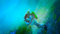 grand_theft_auto_online grand_theft_auto_v in_game screenshot tagme underwater underwater_sex