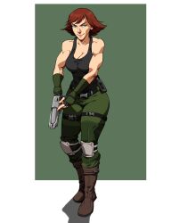 female female_focus meryl_silverburgh metal_gear metal_gear_solid tagme