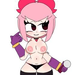 1girls babiart big_ass big_breasts brawl_stars melodie_(brawl_stars) underwear