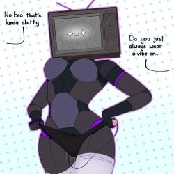 tv woman (skibidi toilet) from skibidi toilet by flightriskbiter