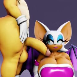 1boy 1girls 3d 3d_animation animated anthro big_breasts cum_on_breasts edit plumenjoyerse precum rouge_the_bat rouge_the_bat_(vulkyasha) saying_penis sexyhogsimp sonic_(series) sonic_the_hedgehog_(series) sound surprise surprised surprised_expression tagme tails_the_fox tails_the_fox_(vulkyasha) tan_body tan_skin video voice_acted vulkyasha