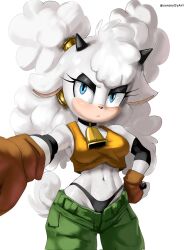 lanolin the sheep from sega by soranygy