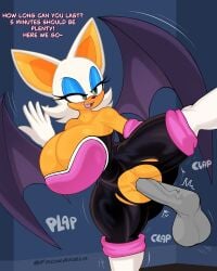 rouge the bat from sega by fromariels