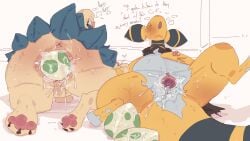 ampharos from nintendo by xurora