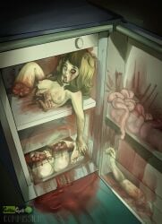 amputated_arm amputated_leg amputee bloody cannibalism corpse dismemberment dolcett eroguro futa_only futanari guro gynophagia meatgirl necrophilia prey snuff