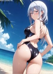 1girls 2d 86_-eightysix- ai_generated areolae armpit bare_arms big_breasts bikini bikini_bottom bikini_top breasts chest curvy curvy_figure cute cute_face detailed eyelashes eyeshadow female female_only fit fit_female focus hair high_quality legs light-skinned_female light_skin lips lipstick long_hair looking_at_viewer makeup mascara medium_breasts nero100 outdoors outside pale-skinned_female pale_skin perky_breasts pink_eyes posing seductive seductive_look silver_eyes silver_hair stable_diffusion straight_hair swimsuit swimwear tagme teen teenage_girl teenage_tits thighs thin_waist vladilena_millize white_hair