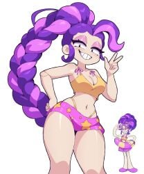 1female 1girls 2026 2026s 2d 2d_(artwork) 2d_artwork 5_fingers animate_inanimate ball_jointed_doll bare_thighs beach_clothes beach_outfit belly_button big_breasts big_teeth bikini_top black_eyes blush blush_lines blushing_at_viewer blushing_female bottomwear braid braided_bun braided_hair braided_ponytail braids breasts clothed clothed_female clothing detailed_shading digital digital_art digital_drawing digital_drawing_(artwork) digital_media digital_media_(artwork) digital_painting digital_painting_(artwork) doll doll_girl eye_shadow eyelashes eyeshadow female female_focus female_humanoid female_only female_solo fingers gesture gesture_hand gesturing_at_viewer grin grinning grinning_at_viewer hair hair_bun hair_in_bun half-closed_eyes hand_gesture happy happy_female humanoid humanoid_female image_reference inanimate_animate large_boobs large_breasts large_tits light-skinned_female light_skin lily_lovebraids lily_lovebraids_(poppy_playtime) living_doll living_toy looking_at_viewer mascot_horror medium_breasts melfy messy_hair messy_hair_female mob_entertainment mob_games navel no_humans noseless not_furry peace_sign pink_eye_shadow pink_eyeshadow poppy_playtime poppy_playtime_(chapter_5) purple_hair purple_shorts reference reference_image seducing seduction seductive seductive_body seductive_eyes seductive_look seductive_mouth seductive_pose seductive_smile self_upload shiny_hair shirt short_shorts shorts simple_background smile smiley_face smiling smiling_at_viewer solo solo_female solo_focus solo_girl sparkles standing star star_(shape) star_(symbol) teeth thick_thighs thighs tied_hair topwear v_sign vibrant_hair video_games white_background wide_hips yellow__shirt yellow_clothing yellow_panties yellow_topwear yellow_underwear