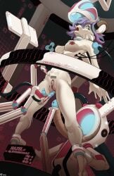 absurd_res anthro brainwashing breasts buttplug conrie female fucking_machine genitals hi_res hypnosis laboratory machine mammal mind_control mouse murid murine nipples nude open_mouth plug_(sex_toy) rodent science_fiction screen sex_toy small_breasts text vulva