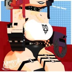 1female 1girls 2024 3d armwear ass bandaid_on_face bare_shoulders black_lipstick black_nail_polish black_nails breasts chains choker cleavage colored_nails ellie_walls_(odysseyellie) english_text eyes_out_of_frame female female_only fishnet_armwear freckles freckles_on_breasts freckles_on_chest freckles_on_shoulders gesturing_at_viewer goth handwear hat headwear heart_tattoo holding_object light-skinned_female light_skin lipstick mine-imator minecraft multicolored_hair nail_polish neckwear odysseyellie on_couch painted_nails revealing_clothes simple_background sitting smile smiling solo solo_female tattoo tattoo_on_breast text thighs two-tone_hair