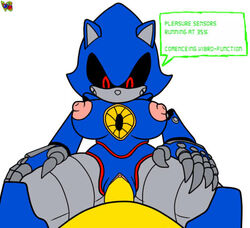 breasts canine female fox hedgehog machine male mammal mechanical metal_sonic metal_sonique penis pussy robot rule_63 sonic_(series) straight tails text vaginal_penetration virtigogun