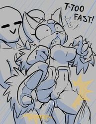 blaze the cat from sonic (series) by teckworks