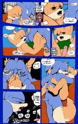 anthro battle_angel canine comic echidna english_text fox fur hedgehog interspecies knuckles_the_echidna male male_only mammal multiple_males nude sega sex sonic_(series) sonic_3 sonic_team sonic_the_hedgehog sonic_the_hedgehog_(series) sonic_the_hedgehog_3 straight_hair tails team_sonic text yaoi