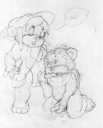 anthro chris_sutor ewok furry gay male_only penis rough_sketch star_wars star_wars:_ewoks tagme teebo wicket