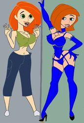 2girls ann_possible disney disney_channel female female_only gif human kim_possible kimberly_ann_possible large_breasts multiple_females notmyproblem static_gif straight_hair