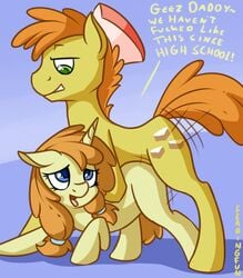 2015 carrot_cake_(mlp) earth_pony english_text equine fearingfun female feral friendship_is_magic horn horse incest male mammal my_little_pony pony pumpkin_cake_(mlp) sex text unicorn