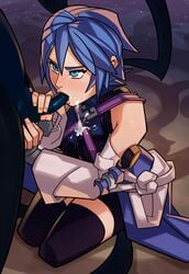 aqua (kingdom hearts) from kingdom hearts by splashbrush