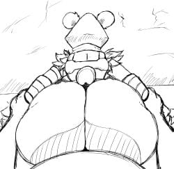 anthro arthurclaws ass bear bear_girl big_ass bubble_butt female fortnite furry hand_grab huge_ass penetration pov pov_male raven_team_leader tagme tail thick_ass thick_thighs vaginal_penetration wide_hips