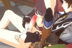1boy 1girls 3d animated blowjob deepthroat fellatio female flower_in_hair genshin_impact hair_ornament handjob handjob_while_sucking holding_head holding_penis hu_tao_(genshin_impact) male moaning no_sound oral_sex orange_eyes panties partially_nude petite pleasure_face red_eyes sansonnsfw sex sitting_on_sofa small_breasts sofa sucking_penis tagme twintails video zhongli_(genshin_impact)