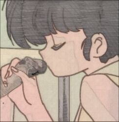 akane_tendo artist_request fellatio oral ranma_1/2 tagme uncensored