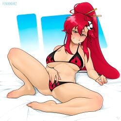 yoko littner from tengen toppa gurren lagann by fenixman12