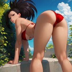 ai_generated boku_no_hero_academia civitai day female kneepits my_hero_academia nate_ai pikachu1938 red_bikini tagme thighs