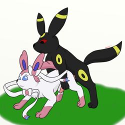 anal baron_the_raichu eeveelution fur furry_ears furry_tail male nintendo penis pokemon sex sylveon tail umbreon video_games yaoi