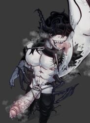 1boy abs amias_cxpid armpit armpit_hair bara belt big_chest big_penis black_hair black_pants breath breath_cloud centipede centipede_tail cock cock_piercing cock_ring collar dick dick_piercing hairy hairy_armpits huge_cock insect_arms light_skin long_tongue male male_only muscles muscular muscular_male musk musk_clouds musky musky_armpit musky_cock nipple_piercing nipples original_character penis penis_piercing pierced_genitals pierced_nipples piercing piercings pink_nipples pink_tip pubes roblox roblox_avatar saliva saliva_drip saliva_string saliva_trail sharp_fingernails sharp_nails sharp_teeth simple_background solo spiked_collar spikes sweat sweatdrop sweating sweaty sweaty_body tattoo tattoo_on_arm tattoo_on_chest tattoo_on_penis tattooed_arm tattoos teeth_showing tongue tongue_out vein veins veins_on_dick veiny_balls veiny_cock veiny_penis