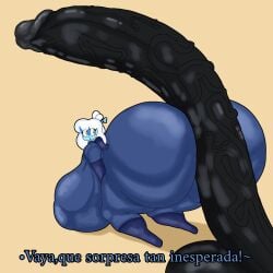 ass ass_bigger_than_head ass_cleavage ass_crack ass_focus ass_up ass_visible_through_thighs big_ass big_breasts big_cock boobs_bigger_than_head breast_squeeze breasts breasts_bigger_than_head butt_bigger_than_torso cock cock_bigger_than_torso dialogue elgoji female huge_ass huge_boobs huge_breasts huge_butt huge_cock hyper hyper_ass hyper_breasts hyper_penis large_ass large_butt looking_at_viewer looking_back massive_ass massive_boobs massive_butt massive_penis miyu_(oc) original original_character penis penis_bigger_than_torso spanish_text text varix_(edit) voluptuous voluptuous_ass voluptuous_breasts voluptuous_female